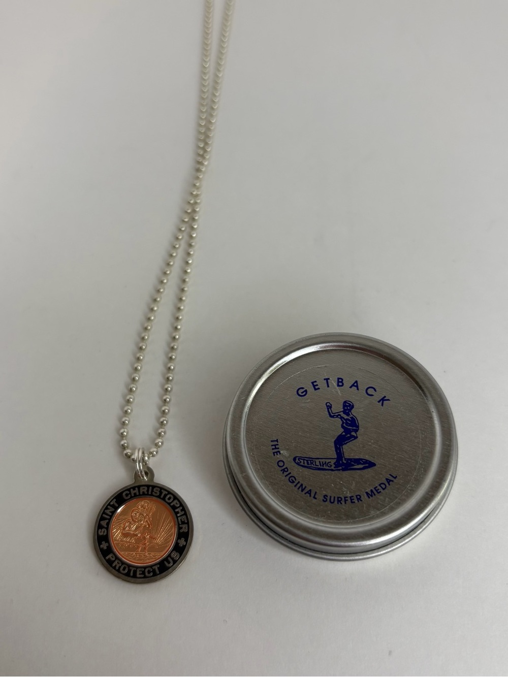 Saint Christopher Pendant Necklace